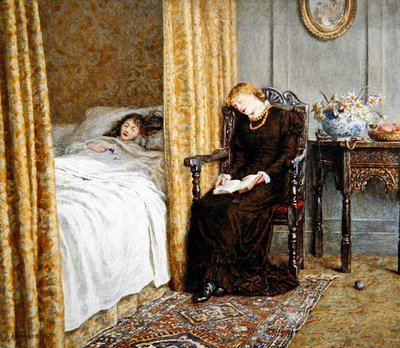 Le Convalescent - Helen Allingham
