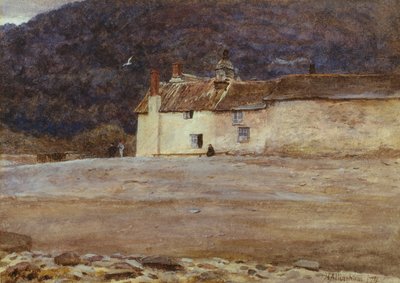 La Dernière Maison à Lynmouth, 1874 - Helen Allingham