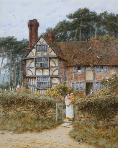 Ferme Unstead, Godalming - Helen Allingham