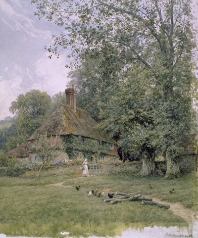 Ferme de Valewood, 1891 - Helen Allingham