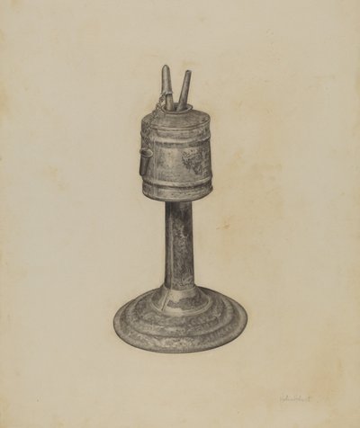 Lampe à camphène - Helen Hobart