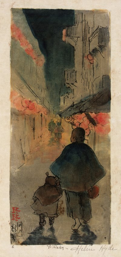 Ruelle du quartier chinois - Helen Hyde
