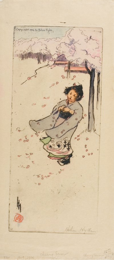 Neige de cerisier - Helen Hyde