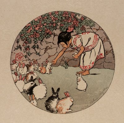 Nourrir les lapins - Helen Hyde