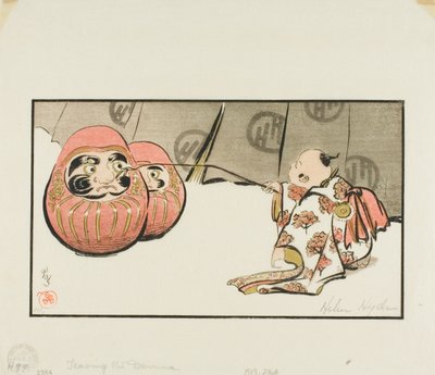 Taquiner le Daruma - Helen Hyde