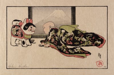 Le chat-chiot et le bébé - Helen Hyde