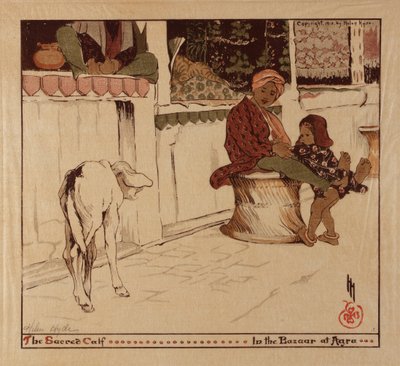 Le veau sacré dans le bazar d