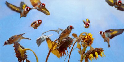 Un charme de chardonnerets, 2020 - Helen White