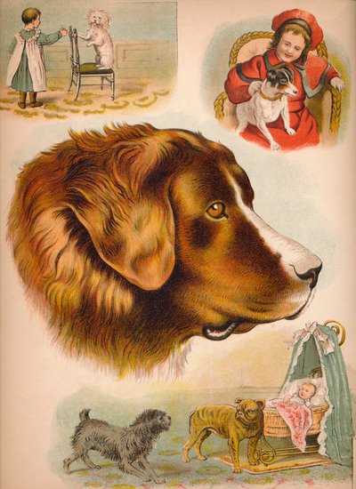 Le Chien, c1900 - Helena J. Maguire