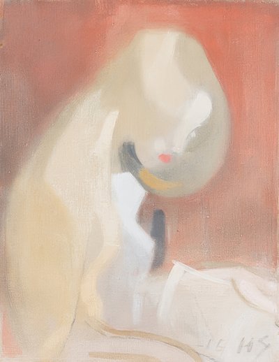 Fille aux cheveux blonds. 1916 - Helene Schjerfbeck