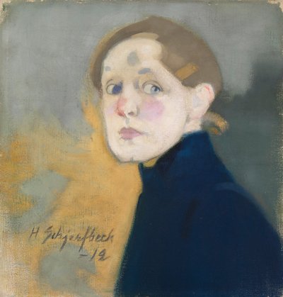 Autoportrait, 1912 - Helene Schjerfbeck