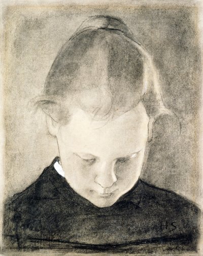 La Fille qui lit, c.1905 - Helene Schjerfbeck