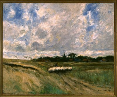 Troupeau de moutons - Helmuth Liesegang