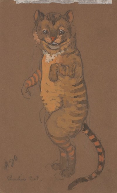 Chat du Cheshire (conception des costumes pour Alice au pays des merveilles, 1915) - Henderson, William Penhallow