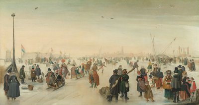 Profiter de la glace près d