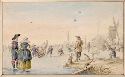 Hendrick Avercamp - Paysage d