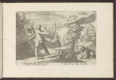Arcas vise Callisto (Ovidius