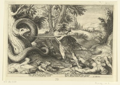 Cadmus tue le dragon (Ovidius
