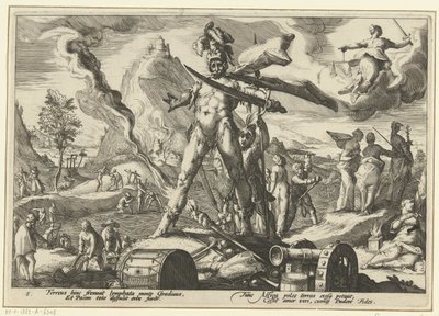 Âge de fer - Hendrick Goltzius (workshop of)