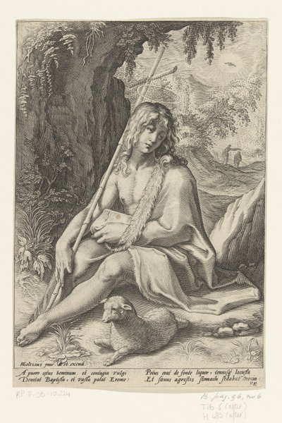 Jean-Baptiste - Hendrick Goltzius (workshop of)