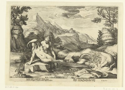 Salmacis et Hermaphroditus Ovidius