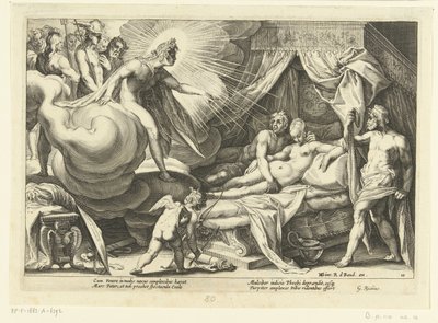 Vénus et Mars surpris par Apollon (Les Métamorphoses d