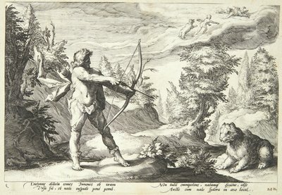 Arcas prêt à tuer sa mère - Hendrick Goltzius