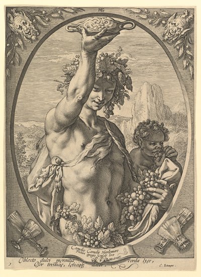 Bacchus - Hendrick Goltzius