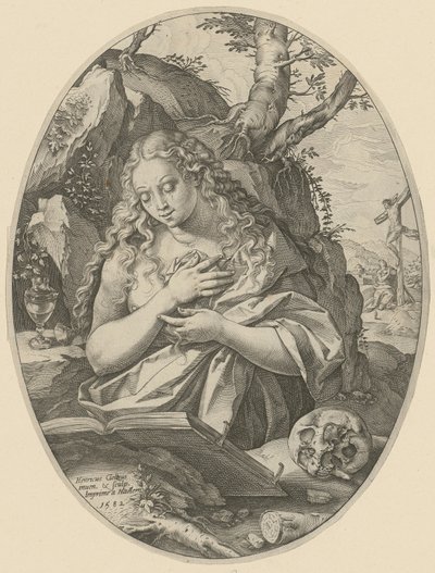 Marie-Madeleine pénitente - Hendrick Goltzius