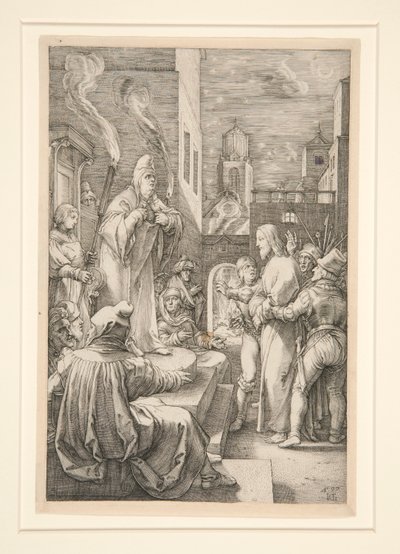 Christ devant Caïphe, de La Passion, #4 d