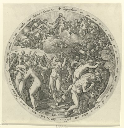 Les bénis séparés des maudits (Le Jugement dernier) - Hendrick Goltzius