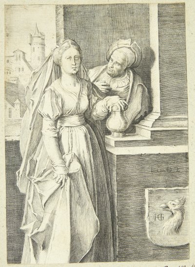 Le couple inégal - Hendrick Goltzius