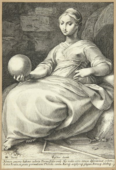 Érato - Hendrick Goltzius