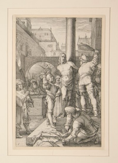 Flagellation du Christ, de La Passion, n°6 d