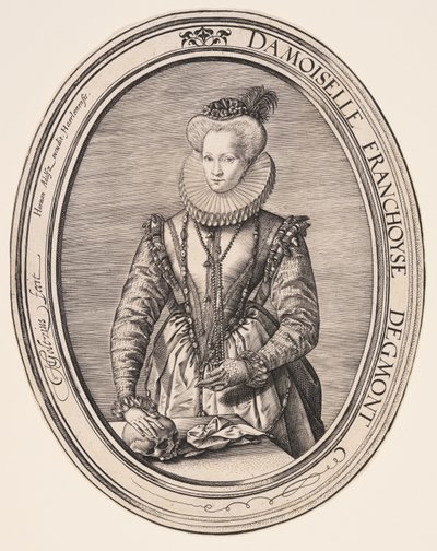 Françoise van Egmond - Hendrick Goltzius