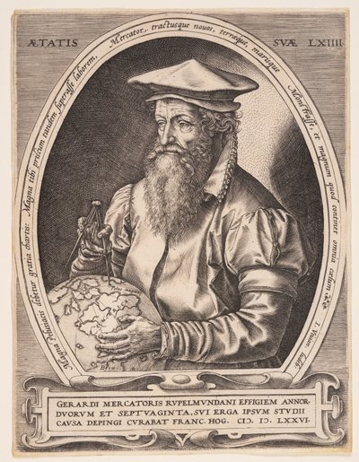 Gerardus Mercator - Hendrick Goltzius
