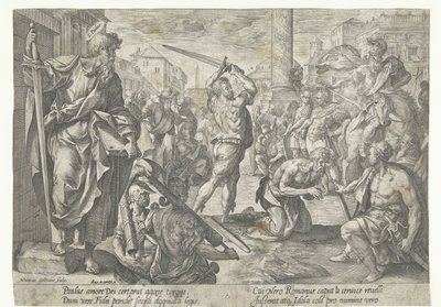 Le martyre de Paul - Hendrick Goltzius