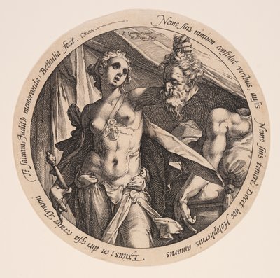 Judith avec la tête d