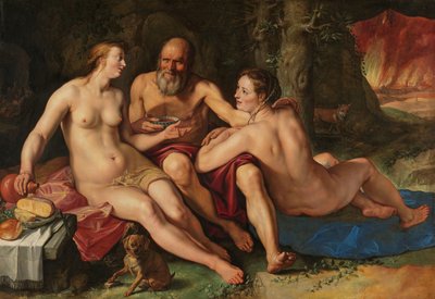 Lot et ses filles - Hendrick Goltzius