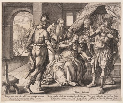 Lucrèce se suicide, extrait de L