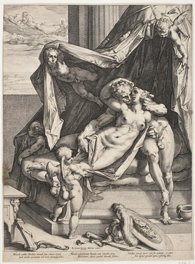 Mars et Vénus - Hendrick Goltzius