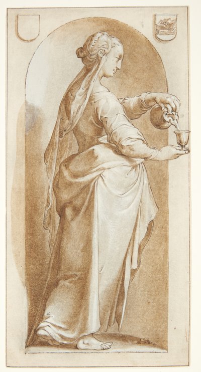 Tempérance - Hendrick Goltzius