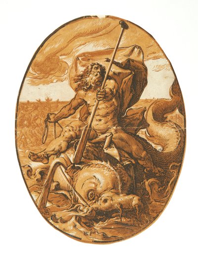 Neptune - Hendrick Goltzius
