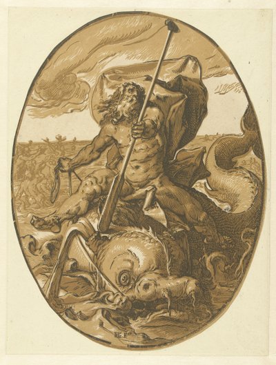 Océan (Dieux et déesses) - Hendrick Goltzius