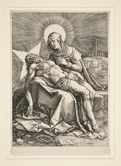 Pietà - Hendrick Goltzius