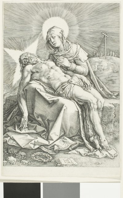 Pietà - Hendrick Goltzius