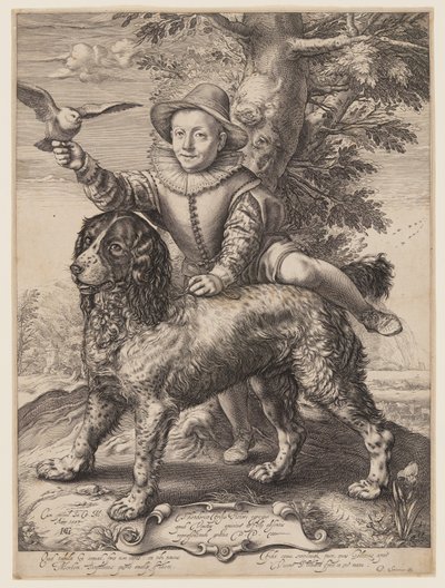 Portrait de Frederik de Vries - Hendrick Goltzius