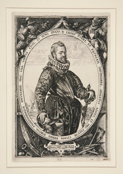 Portrait de Jacques de la Faille - Hendrick Goltzius