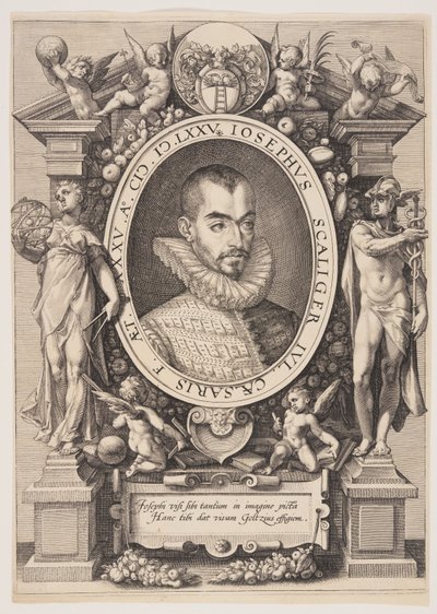 Portrait de Josephus Justus Scaliger - Hendrick Goltzius