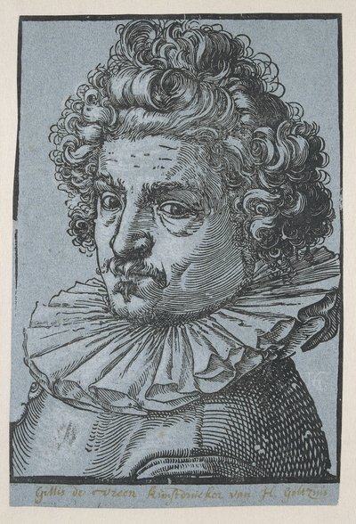 Portrait de Gillis van Breen - Hendrick Goltzius